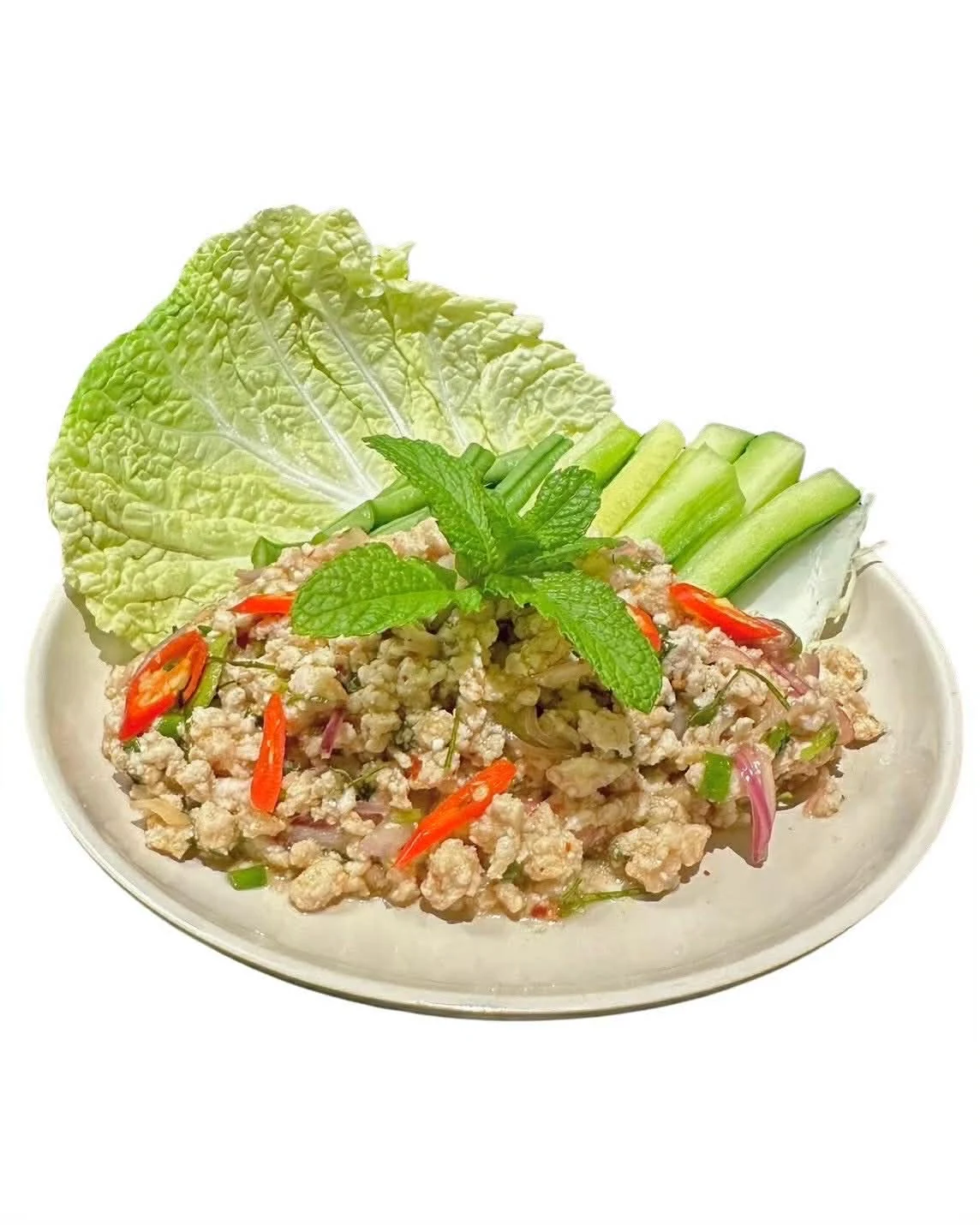 Minced chicken photo from the salad menu at Towerhill Thai Restaurant and Cafe in Frankston South, Melbourne