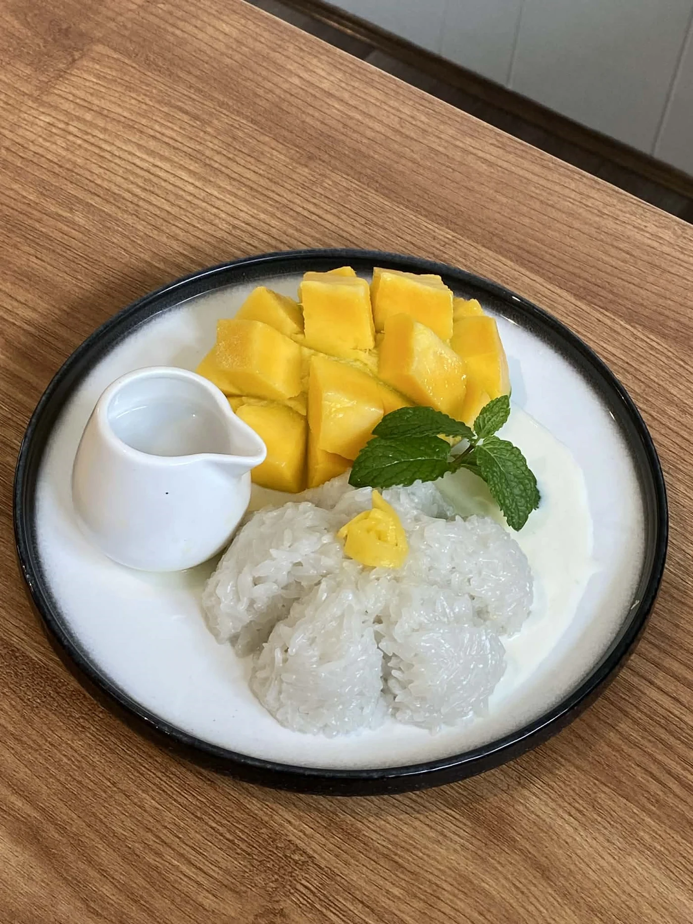 Mango Sticky Rice photo from the desserts menu at Towerhill Thai Restaurant and Cafe in Frankston South, Melbourne