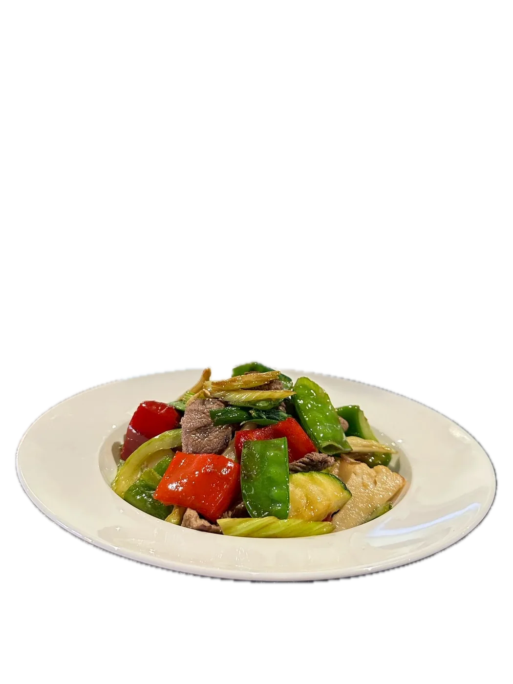 Oyster sauce photo from the stir fry menu at Towerhill Thai Restaurant and Cafe in Frankston South, Melbourne