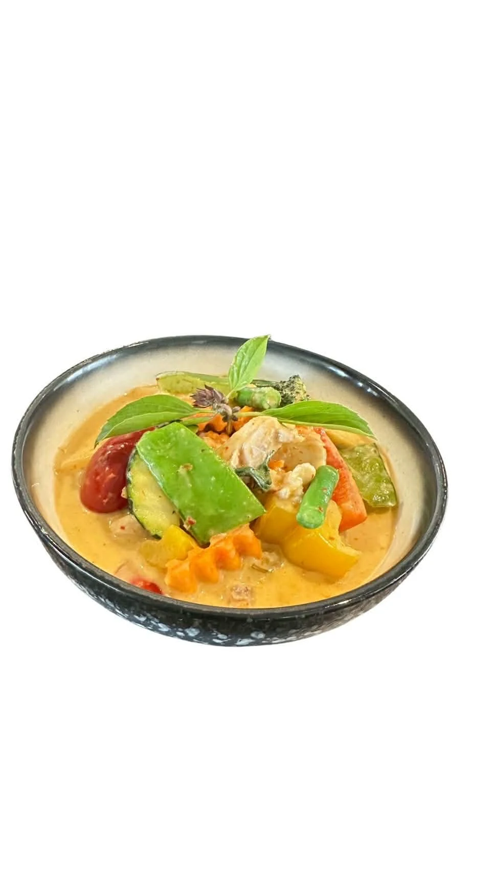 Red photo from the curry menu at Towerhill Thai Restaurant and Cafe in Frankston South, Melbourne