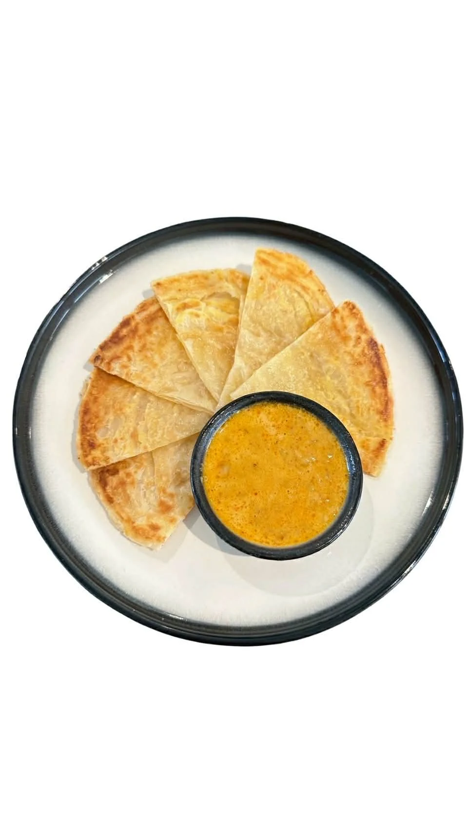 Roti photo from the entree menu at Towerhill Thai Restaurant and Cafe in Frankston South, Melbourne