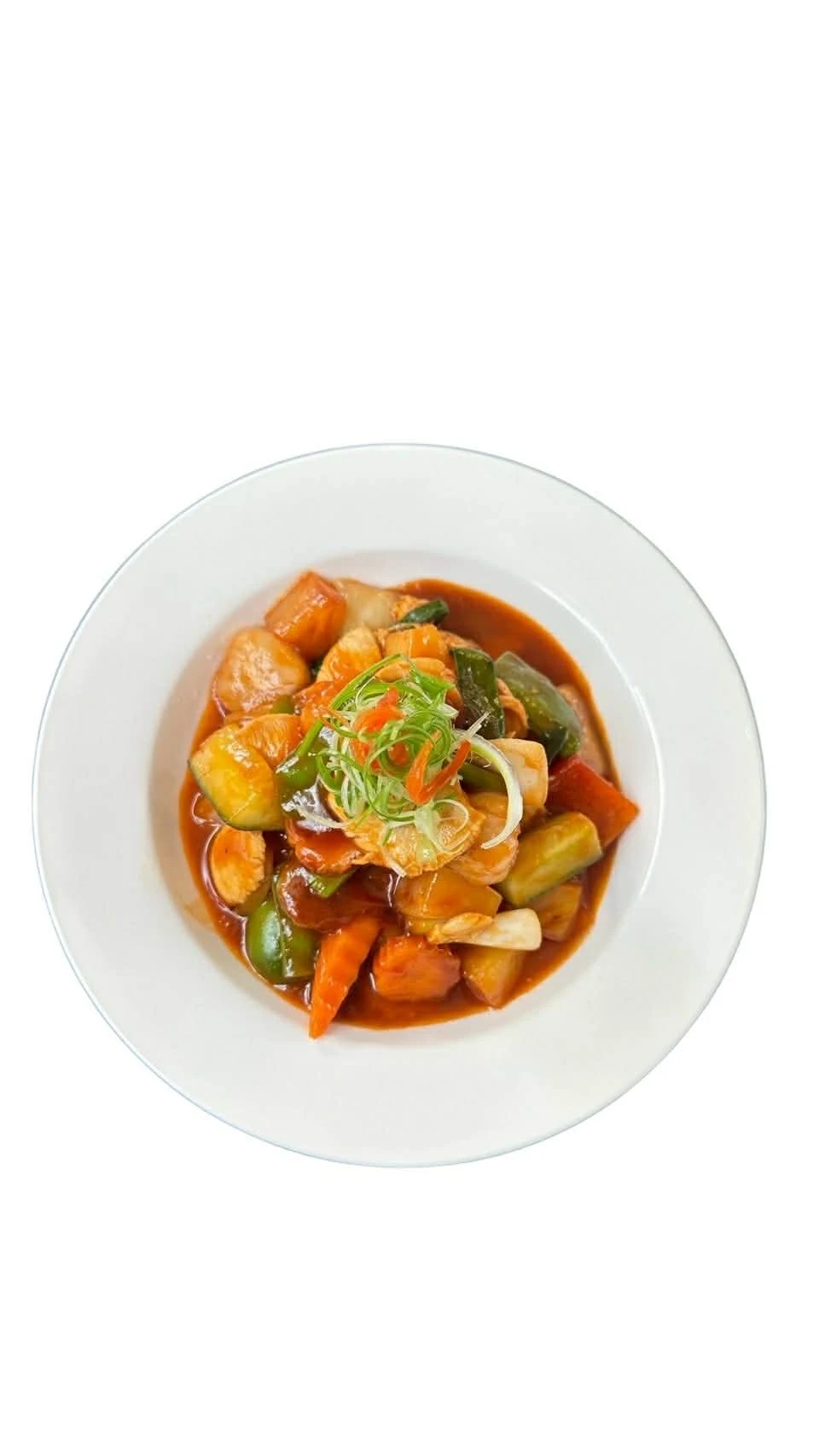 Sweet and Sour photo from the stir fry menu at Towerhill Thai Restaurant and Cafe in Frankston South, Melbourne